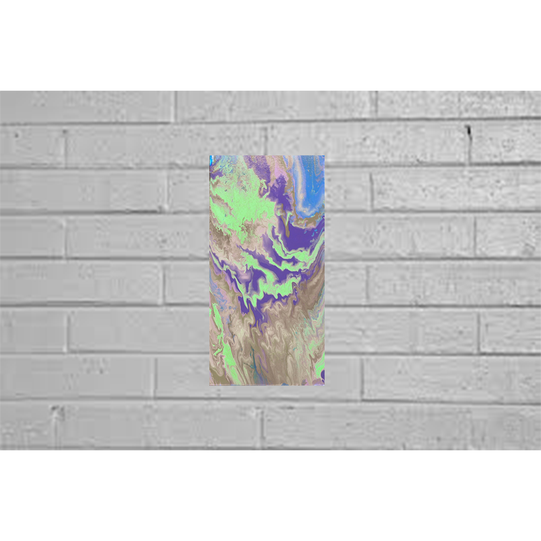 10 X 20 Fluid Canvas Art Ridiculously Enjoy Life